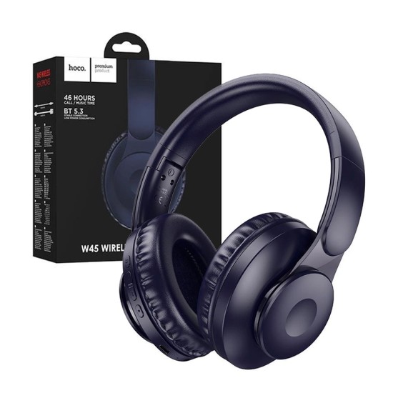 Hoco Wireless Headphones W45 Enjoy Blue